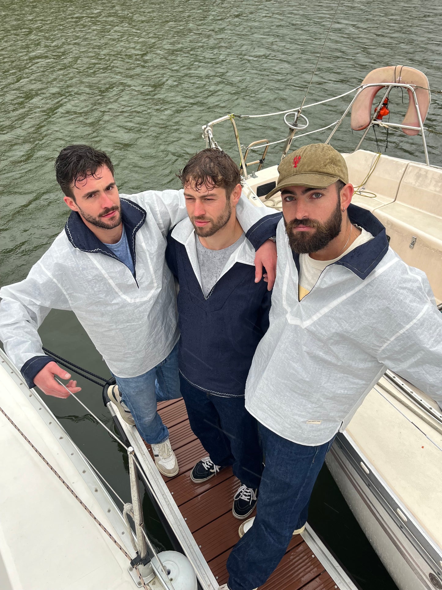 La Vareuse en lin bleu marine (L, XL)