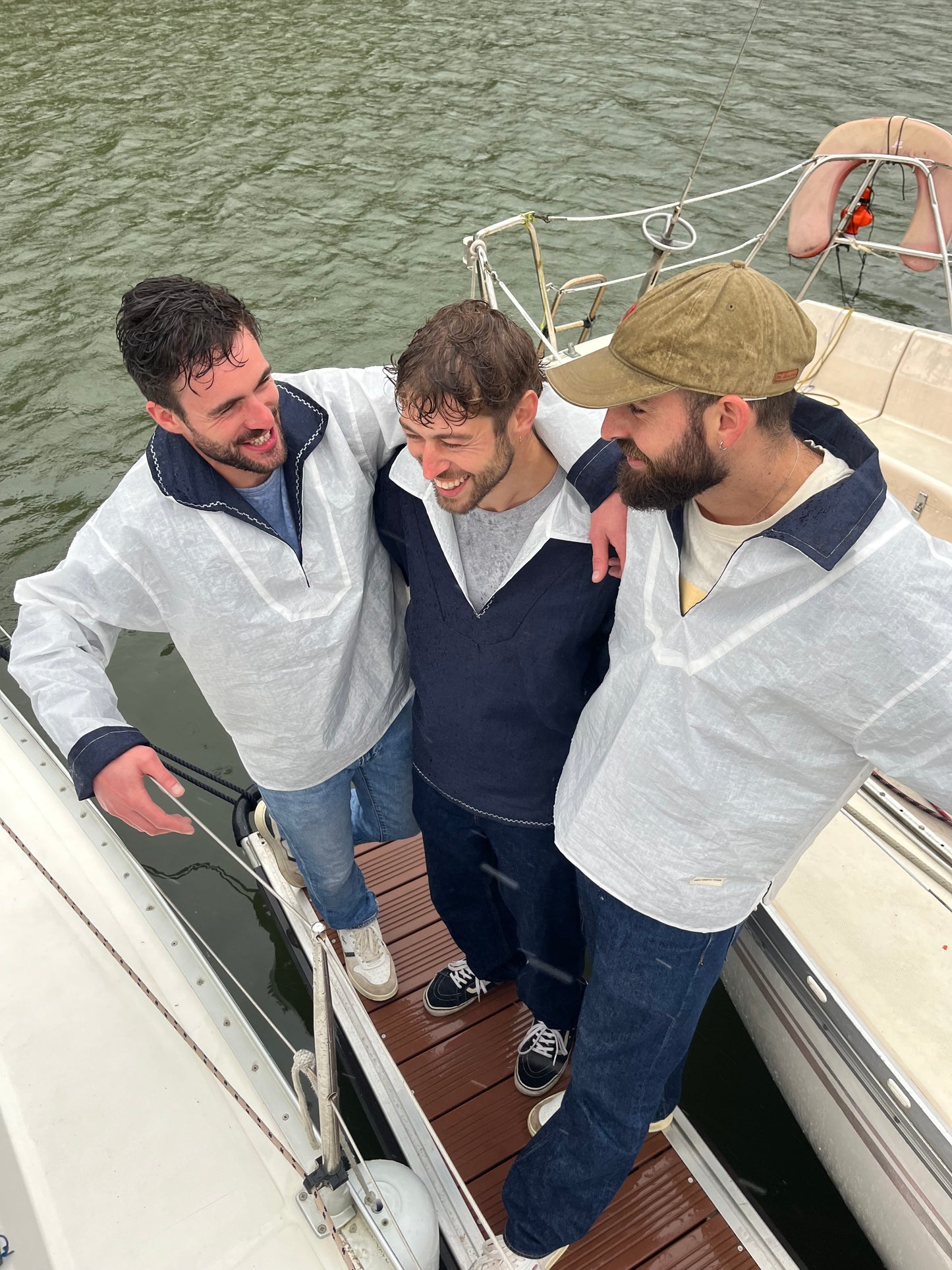 La Vareuse en lin bleu marine (L, XL)